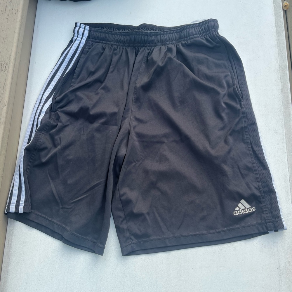 adidas grey shorts